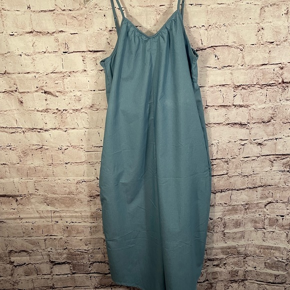 Jumper by Fashion Mia Size Medium Spaghetti Straps Breezy Casual Unique (D-27) - Picture 2 of 8